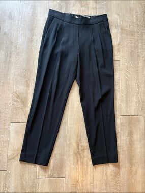 Babaton Black Pleated Dress Pants Size 2